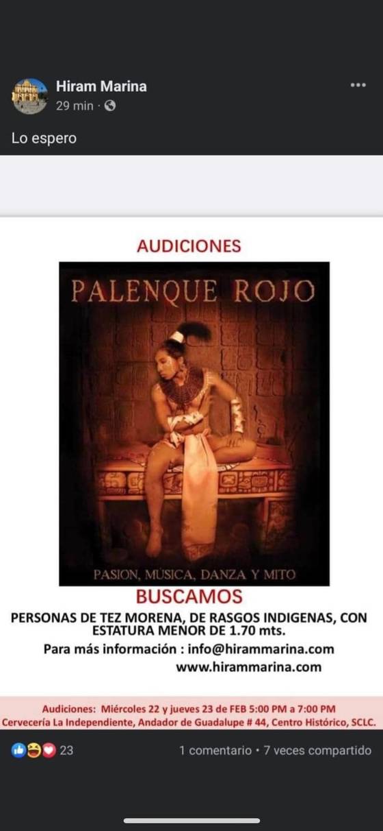 Obra Teatral En San Cristóbal Causa Polémica Requisitos Racistas Pueblos Indígenas El Heraldo 9329